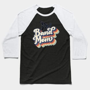 Retro Band Mom Mother's Day Baseball T-Shirt